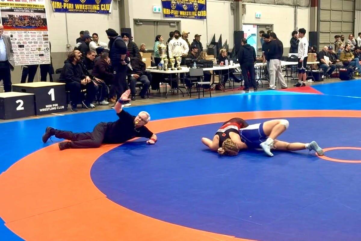 Eight medals and eighth overall for Cowichan wrestlers at Miri Piri