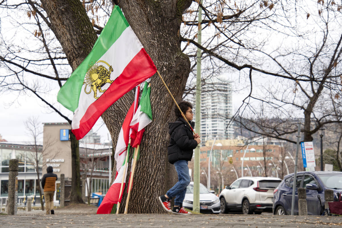 B . C . residents urge support , concern for people of Iran | Cowichan Valley Citizen