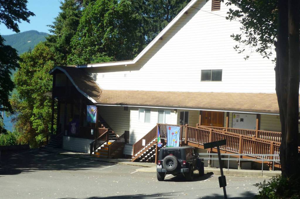 Historic Youbou Hall in need of new roof