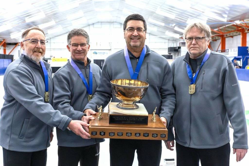 Cowichan’s Wes Craig wins third B.C. Master’s men’s curling title
